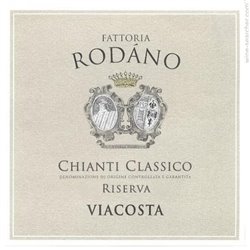 Chianti Classico Riserva Viacosta Docg 2015  Fattoria di Rodano