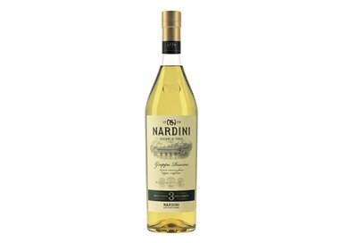 New Bottle Grappa Nardini Acquavite Riserva 3 yo 50 %  Bortolo Nardini 1 L.