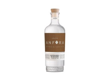 Grappa affinata in terracotta Anfora 43° Marzadro