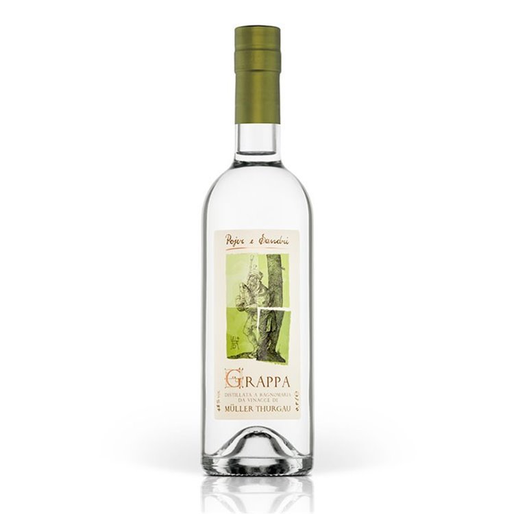 Grappa di Müller Thurgau Vigneti delle Dolomiti - Pojer e Sandri Grappa di Müller Thurgau Vigneti delle Dolomiti - Pojer e Sandri