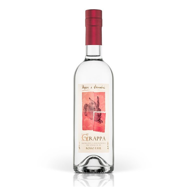 Grappa di Rosso Faye Vigneti delle Dolomiti - Pojer e Sandri Grappa di Rosso Faye Vigneti delle Dolomiti - Pojer e Sandri