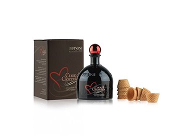 Liquore Cuor di Cioccolata con Cialdine  - Pisoni