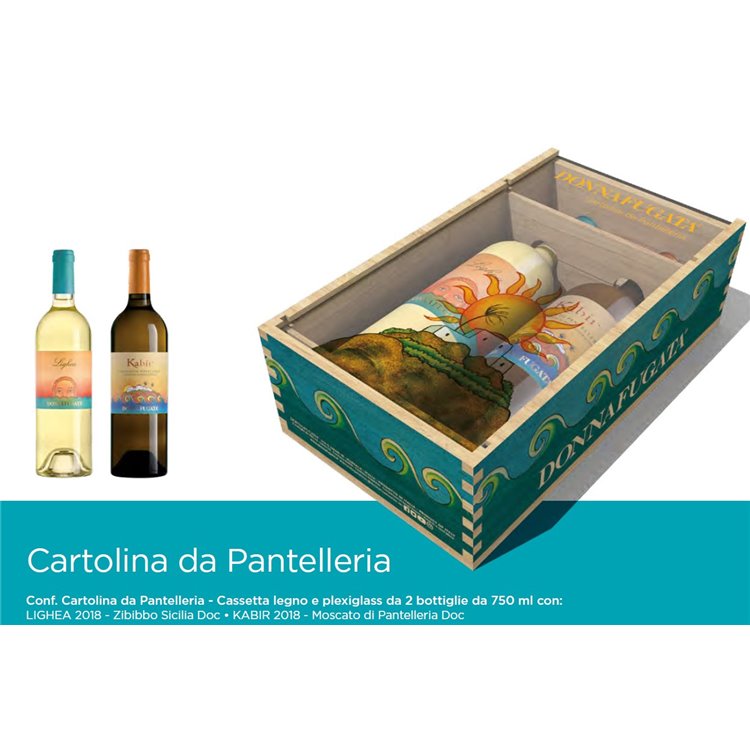 Geschenkbox Donnafugata Cartolina da Pantelleria Geschenkbox Donnafugata Cartolina da Pantelleria