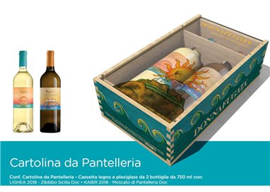 Confezione Regalo  Donnafugata Cartolina da Pantelleria