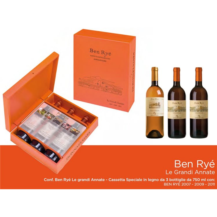 Confezione Regalo Donnafugata Ben Ryé Le Grandi Annate Confezione Regalo Donnafugata Ben Ryé Le Grandi Annate