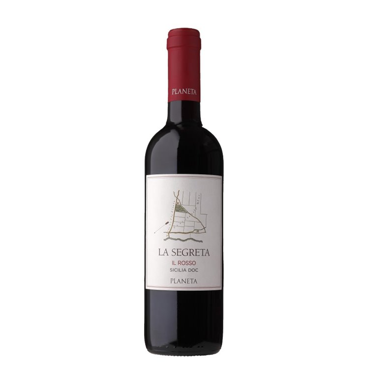 Vino Rosso La Segreta Il Rosso Sicilia D.O.C. 2018 Cantina Planeta Vino Rosso La Segreta Il Rosso Sicilia D.O.C. 2018 Cantina Planeta