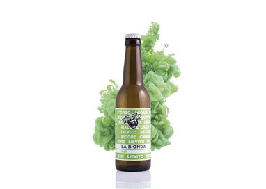 Confezione da 12 Bottiglie 33 CL BIRRA ARTIGIANALE La Bionda- BIRRIFICIO MANERBA
