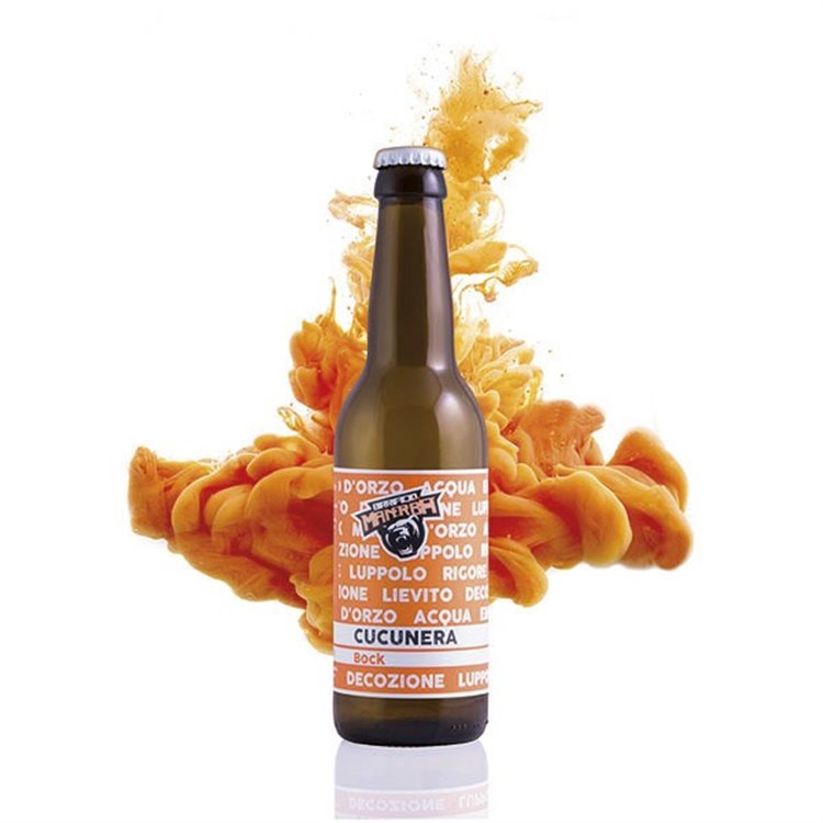 24-Flaschen-Packung 33CL HANDWERK-BIER DOPPELMALTH Cucunera- BIRRIFICIO MANERBA
