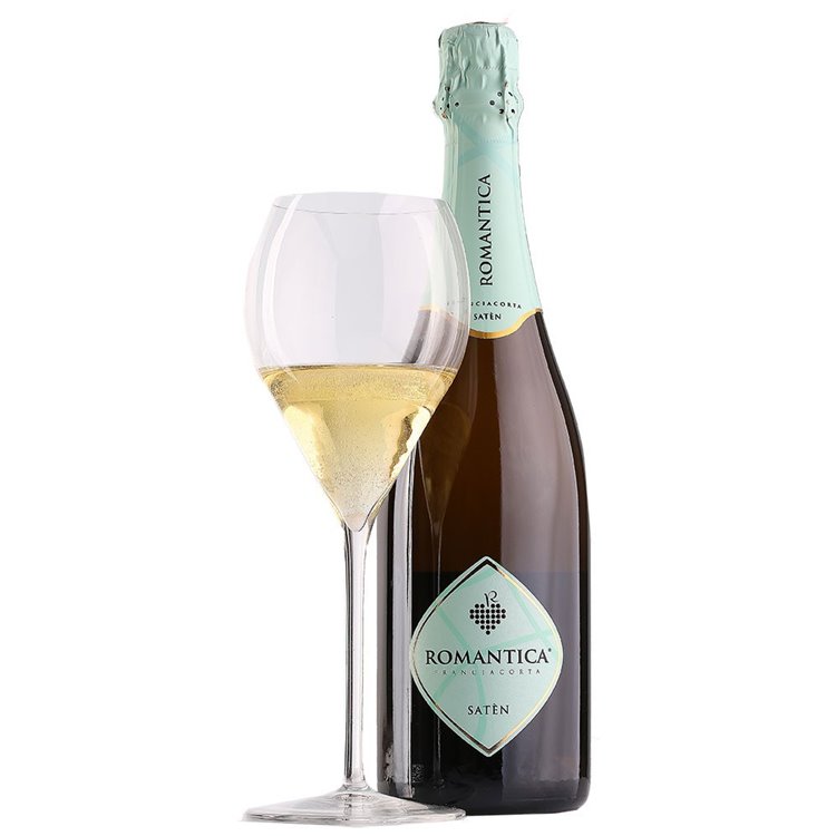 6-Flaschen-Packung Franciacorta Satèn D.o.c.g. -Cantina Romantica 6-Flaschen-Packung Franciacorta Satèn D.o.c.g. -Cantina Romantica