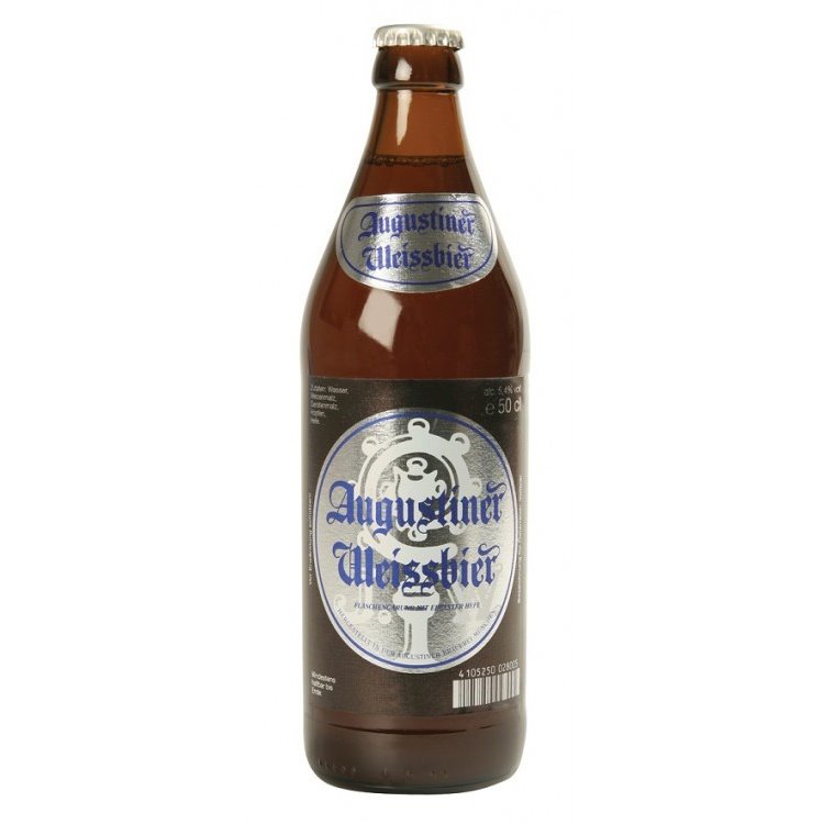 Birra Augustiner Weissbier cassa da 20 bottiglie da 0,50 l. Birra Augustiner Weissbier cassa da 20 bottiglie da 0,50 l.