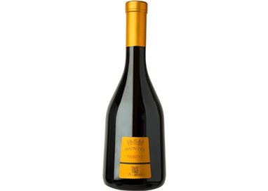 Vino da Dessert Montès, il Passito Rosso Bottiglia 0,500L. -Cantina Avanzi
