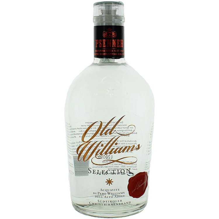 Psenner - Old Williams Selection Williams pear brandy 42 % vol. 70 cl Psenner - Old Williams Selection Williams pear brandy 42 % vol. 70 cl
