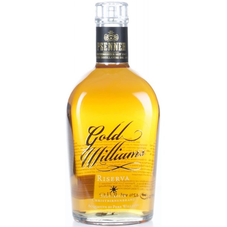 Psenner- Gold Williams Riserva 3 anni 42 %vol. 70 cl Psenner- Gold Williams Riserva 3 anni 42 %vol. 70 cl