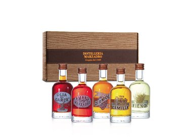 Confezione Regalo -Set Degustazione Infusioni (5x5cl) Marzadro