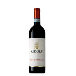 Confezione da 6 Bottiglie Vino Rosso di Montalcino Cantina Ridolfi -cz