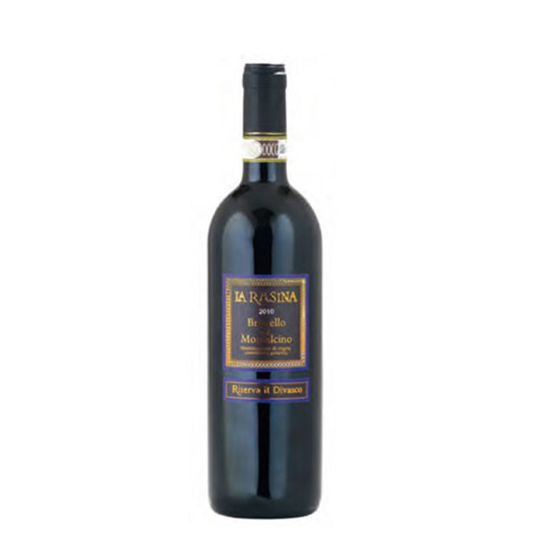 Confezione da 6 Bottiglie Vino Rosso Brunello di Montalcino il Divasco Riserva Azienda Agricola La Rasina -cz Confezione da 6 Bottiglie Vino Rosso Brunello di Montalcino il Divasco Riserva Azienda Agricola La Rasina -cz