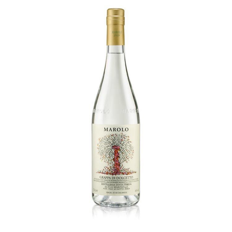 Grappa di Dolcetto - Distilleria Santa Teresa Fratelli Marolo 0,70 l. Grappa di Dolcetto - Distilleria Santa Teresa Fratelli Marolo 0,70 l.