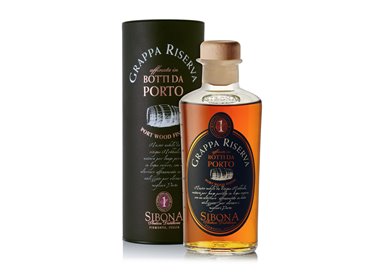 Grappa Riserva invecchiata in botti da Porto - Distilleria Sibona 0,5 l.