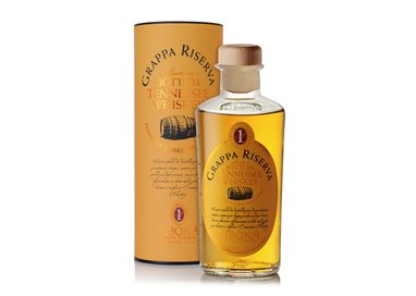 Grappa Riserva invecchiata in botti da Tennessee Whiskey - Distilleria Sibona 0,5 l.