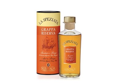 Grappa Riserva LA SPEZIATA Invecchiata in Barrique - Distilleria Sibona 0,5 l.