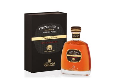 Grappa Riserva Speciale botti da Porto Single Barrell Limited Edition - Distilleria Sibona 0,7 l.
