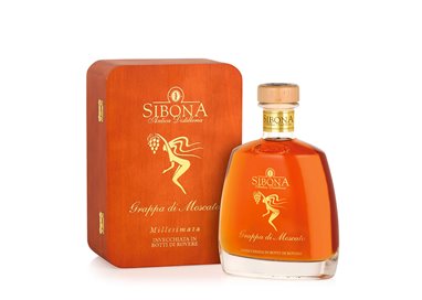 Grappa MOSCATO millesimo 2010 - Distilleria Sibona 0,7 l.