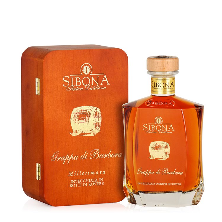 Grappa BARBERA millesimo 2010 - Distilleria Sibona 0,7 l. Grappa BARBERA millesimo 2010 - Distilleria Sibona 0,7 l.