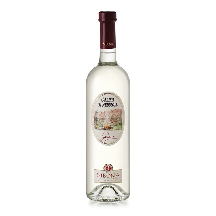 Grappa Monovitigno di Nebbiolo - Distilleria Sibona 0,70 l. Grappa Monovitigno di Nebbiolo - Distilleria Sibona 0,70 l.