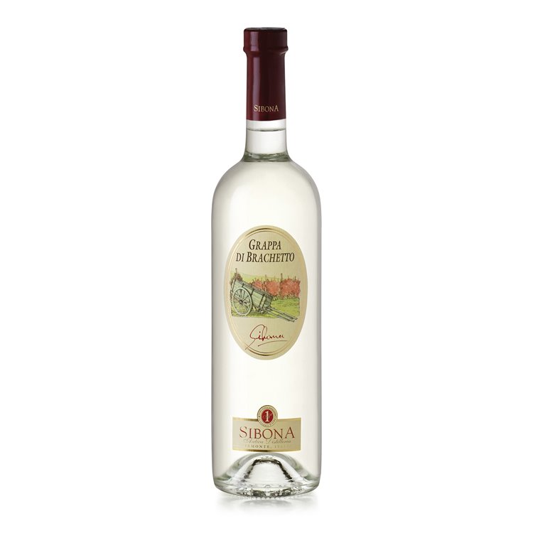 Grappa Monovitigno di Brachetto - Distilleria Sibona 0,70 l. Grappa Monovitigno di Brachetto - Distilleria Sibona 0,70 l.