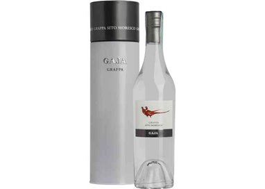 Grappa di Nebbiolo Sito Moresco - Gaja 0,500 L. con elegante confezione regalo