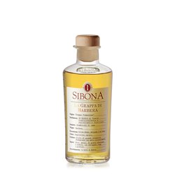 Distilleria Sibona - Confezione regalo 1 bt. 50cl Grappa di Barbera con 2 bicchieri
