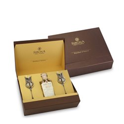 Distilleria Sibona - Confezione Regalo Galleria Sibona (1x50cl) Grappa di Arneis con 2 bicchieri