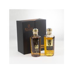 Distilleria Sibona - Geschenkset Sibona Grappa Xo und Grappa Riserva Barolo 5 Jahre gereift (2x 50cl)