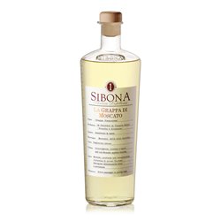 Distilleria Sibona - Gift box Grappa di Moscato MAGNUM with wooden case 1.5 lt