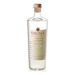 Distilleria Sibona - Geschenkpackung Grappa di Barbaresco MAGNUM mit Holzkiste 1,5 lt