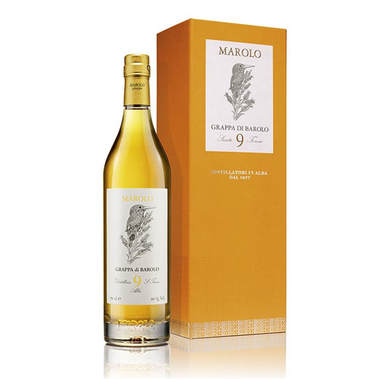 Marolo Grappa di Barolo 9 Anni - Distilleria Santa Teresa Fratelli Marolo 0,70 l. Marolo Grappa di Barolo 9 Anni - Distilleria Santa Teresa Fratelli Marolo 0,70 l.