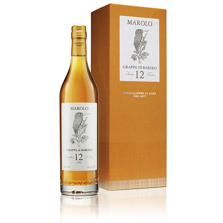 Marolo Grappa di Barolo 12 Anni - Distilleria Santa Teresa Fratelli Marolo 0,70 l. Marolo Grappa di Barolo 12 Anni - Distilleria Santa Teresa Fratelli Marolo 0,70 l.
