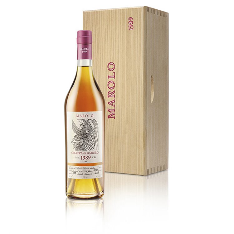 Marolo Grappa di Barolo 1989 - Distilleria Santa Teresa Fratelli Marolo 0,70 l. Marolo Grappa di Barolo 1989 - Distilleria Santa Teresa Fratelli Marolo 0,70 l.