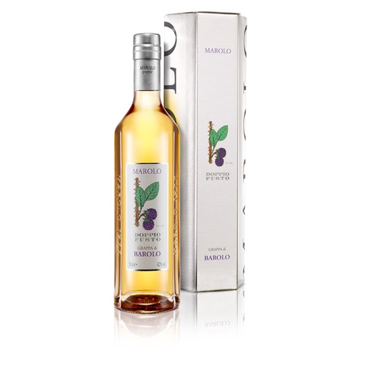 Marolo Grappa Di Barolo Doppio Fusto - Distilleria Santa Teresa Fratelli Marolo 0,50 Marolo Grappa Di Barolo Doppio Fusto - Distilleria Santa Teresa Fratelli Marolo 0,50