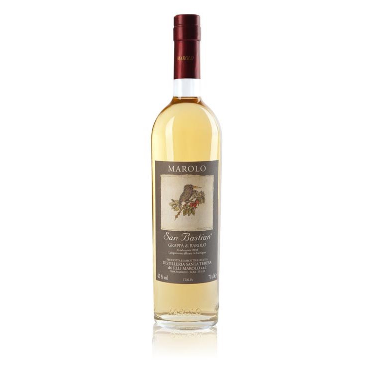 Marolo Grappa di Barolo San Bastian - Distilleria Santa Teresa Fratelli Marolo 0,70 l. Marolo Grappa di Barolo San Bastian - Distilleria Santa Teresa Fratelli Marolo 0,70 l.