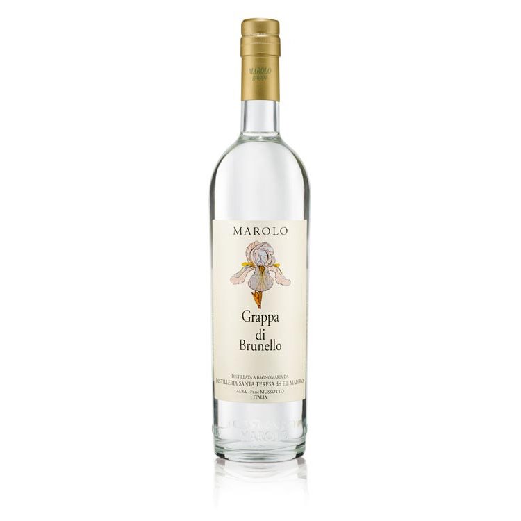 Marolo Grappa di Brunello - Distilleria Santa Teresa Fratelli Marolo 0,70 l. Marolo Grappa di Brunello - Distilleria Santa Teresa Fratelli Marolo 0,70 l.