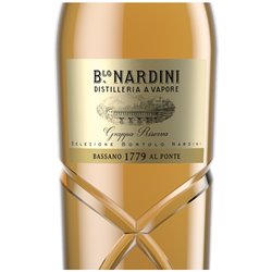 Nardini Grappa Riserva 5 years 45° wood box