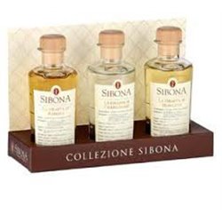 Distilleria Sibona - 3 Grappe Graduate, Moscato, Chardonnay, Barolo Formato MINI 20 cl. (In elegante astuccio da 3)