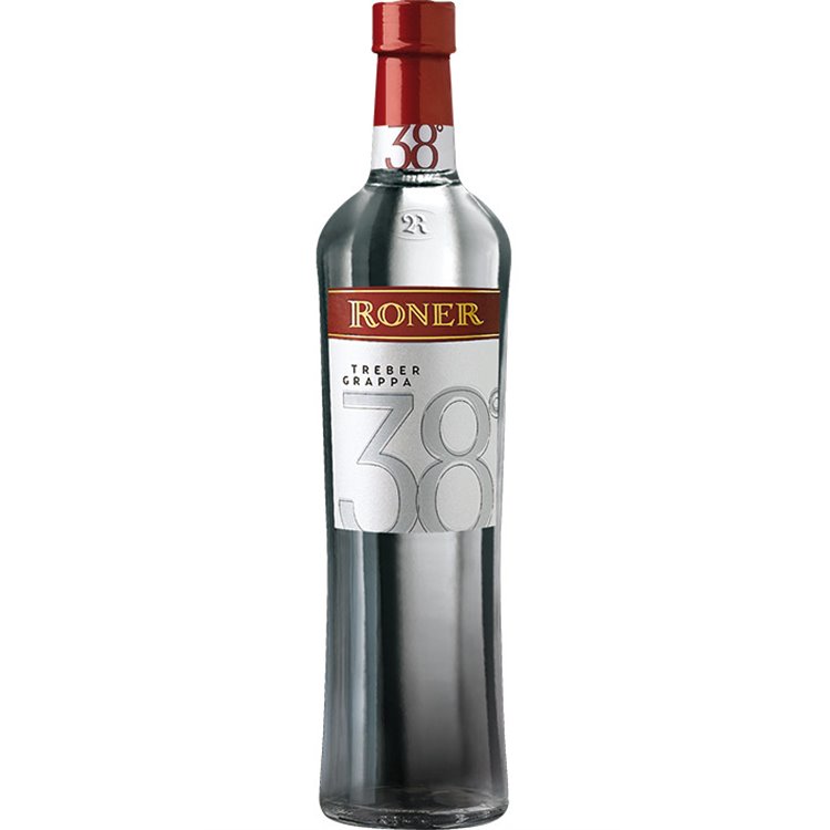 Roner - Grappa Treber 38° - 0,7 l. Roner - Grappa Treber 38° - 0,7 l.