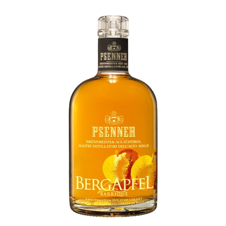 Psenner - Bergapfel Acquavite di Mele invecchiata in barrique 40 %vol. 70 cl Psenner - Bergapfel Acquavite di Mele invecchiata in barrique 40 %vol. 70 cl
