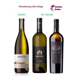 Davide VS. Goliath    Chardonnay Alto Adige   Riserva  3 x 0,75 L.