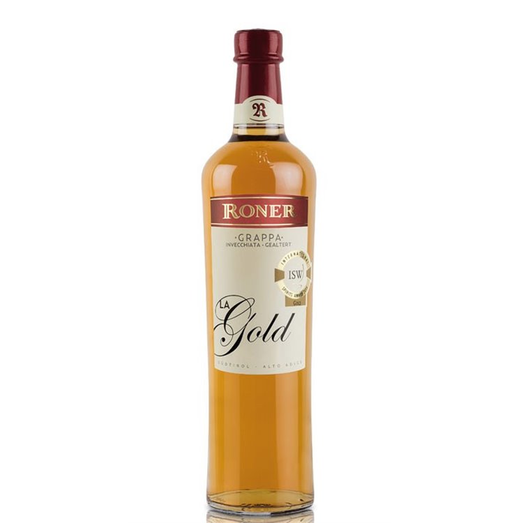 Roner - Grappa La Gold - 0,7 l. Roner - Grappa La Gold - 0,7 l.