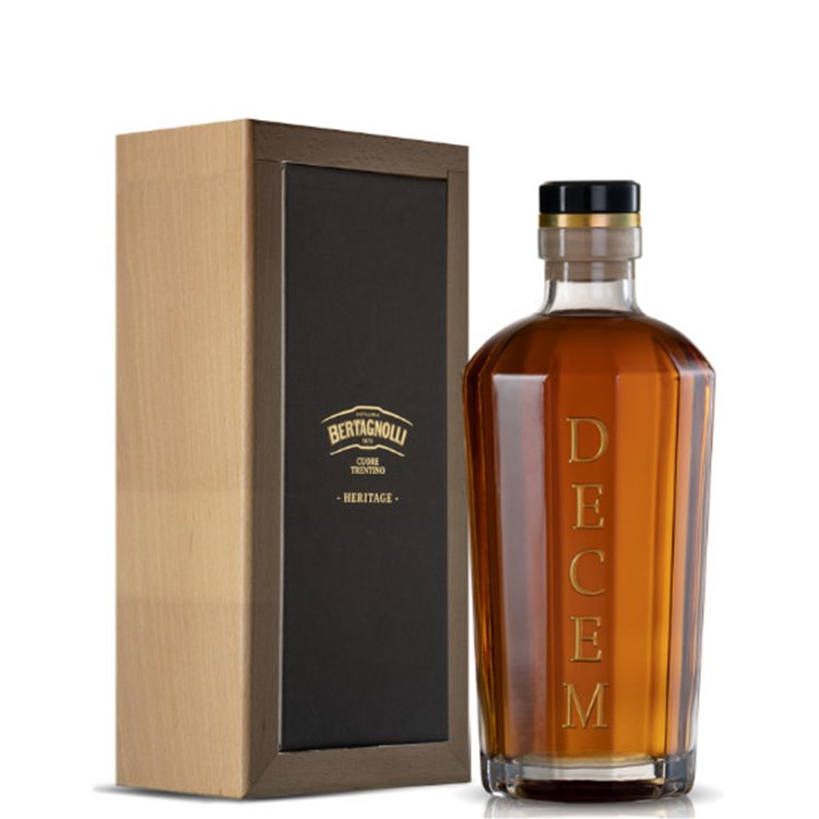 Bertagnolli - Grappa DECEM 10 anni in barrique 44% Vol. - 0.70 Lt