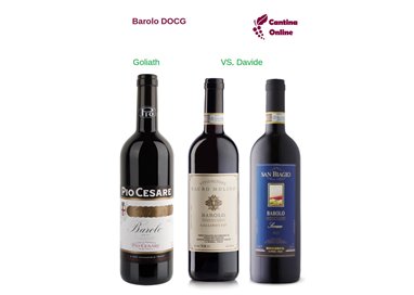 Davide VS. Goliath   -   Barolo  DOCG  3 x 0,75 L.