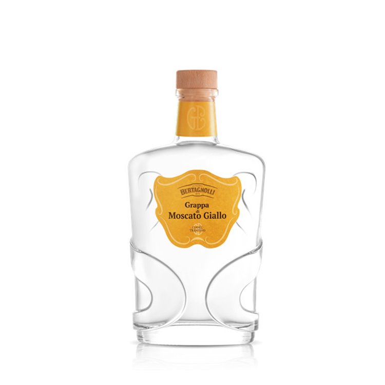 Bertagnolli - Grappa Moscato Giallo Trentino Bianca (42% Vol. - 0.70 Lt)Lt Bertagnolli - Grappa Moscato Giallo Trentino Bianca (42% Vol. - 0.70 Lt)Lt